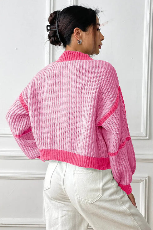 'Jessamine' Cropped Knit Cardigan - Celes Fashion